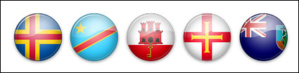 Round three-dimensional States, the national flag in the computer icon png-1
