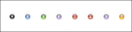 Crystal web design small circular icon png