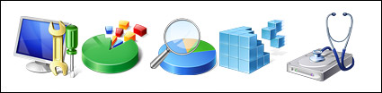 Exquisite vista style icon png