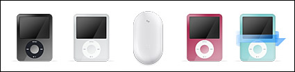 Large apple ipod and mouse icon png