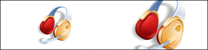 The headset with a microphone icon png