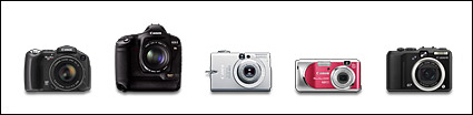 Canon canon digital camera icon png Set