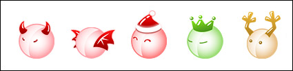 2008 lovely festive face icon png