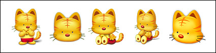 Lovely little cat icon png
