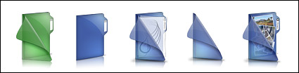 Angular effects of large folder icon png
