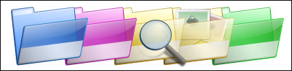 Exquisite computer folder icon png