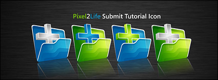 web2.0 style folder icon png