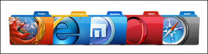 Popular web browser folder icon png