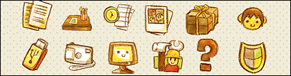 Color pencil hand-painted style icon png